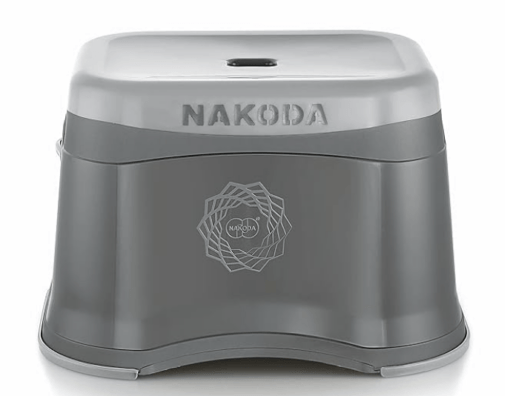 Nakoda Nexon Sqaure Plastic Bathroom Patla/Stool for Sitting Strong Support Multipurpose Stool for Home and Kitchen,Color May Vary - Image 3